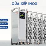 Báo giá cổng xếp inox tại Bình Dương
