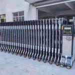 Lắp Cửa cổng xếp Gò Vấp