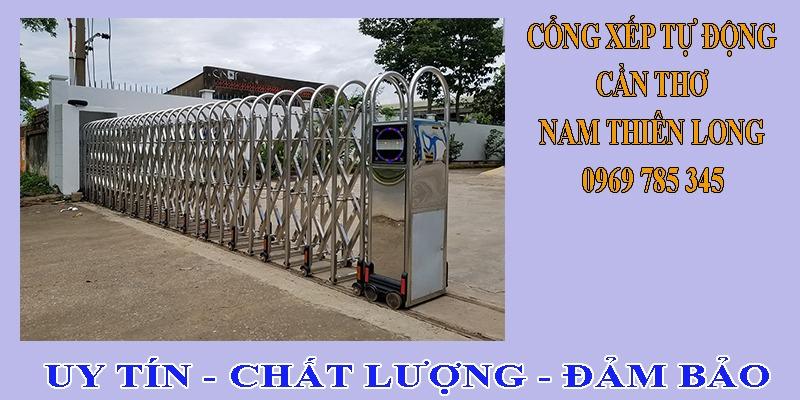 Cửa cổng xếp tại Cần Thơ