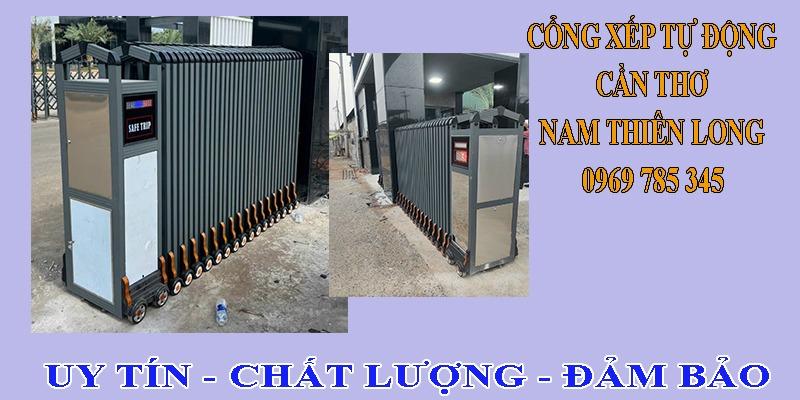 Cửa cổng xếp tại Cần Thơ