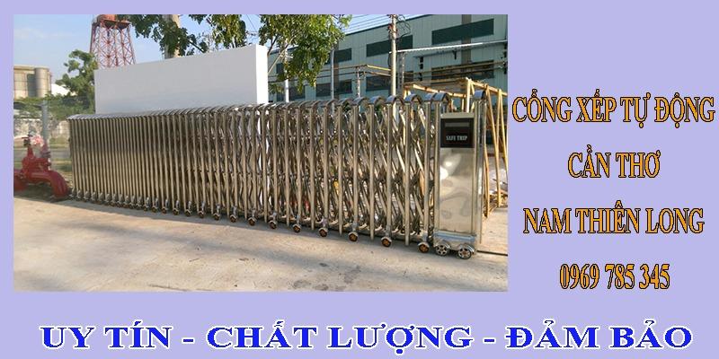 Cửa cổng xếp tại Cần Thơ
