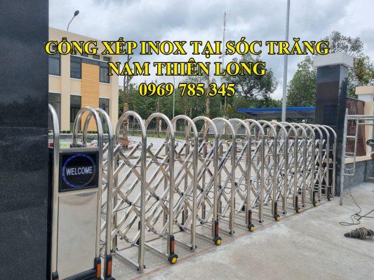 Cửa cổng xếp tại Sóc Trăng