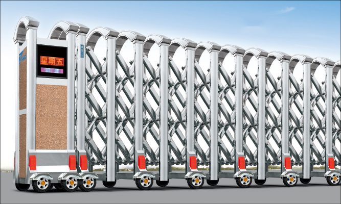 Cổng xếp sơn tĩnh điện có tốt không
