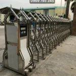 Lắp đặt Cửa cổng xếp tại Thuận An Bình Dương