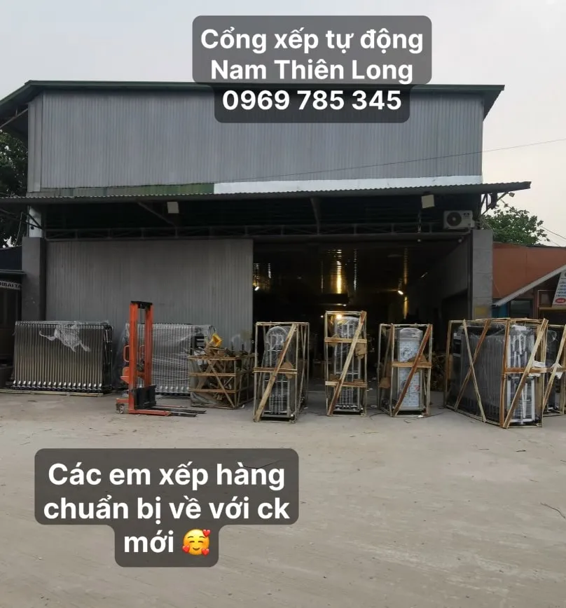 Lắp Cửa cổng xếp tại Tây Ninh