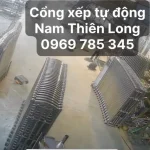 Lắp đặt cửa cổng xếp tại Bạc Liêu