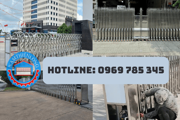 Báo giá cửa cổng xếp tại Đồng Nai - Nam Thiên Long 