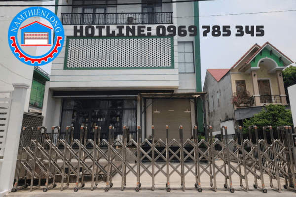Báo giá cửa cổng xếp tại Đồng Nai - Nam Thiên Long